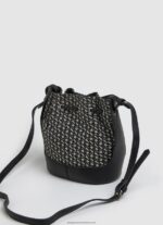 Black Woven Jacquard Bucket Bag Pepe Jeans L20F2F730 Women - Image 2