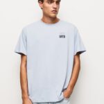 Bleach Blue 1973 Logo Cotton T-Shirt Pepe Jeans L20F2F924 Men