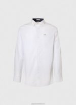 Bleach Blue Larry Slim Fit Poplin Shirt Pepe Jeans L20F2F1028 Men - Image 5