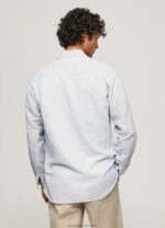 Bleach Blue Parker Long Sleeved Shirt Pepe Jeans L20F2F1071 Men - Image 5