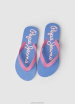 Bright Pink Bay Beach Flip Flops Pepe Jeans L20F2F707 Women - Image 2