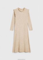 Buff Cable Knit Midi Dress Pepe Jeans L20F2F206 Women - Image 5