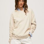 Buff Embroidered Cotton Jumper Pepe Jeans L20F2F272 Women