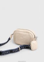 Buttermilk Embossed Logo Maxi Crossbody Bag Pepe Jeans L20F2F712 Women - Image 3