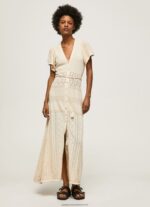 Buttermilk Faye Fine Knited Dress Pepe Jeans L20F2F151 Women - Image 5