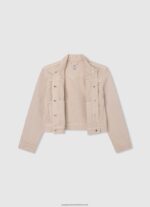 Buttermilk Regular Fit Denim Jacket Pepe Jeans L20F2F1359 Girl - Image 3