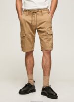 Camel Jared Cargo Shorts Pepe Jeans L20F2F1114 Men - Image 2