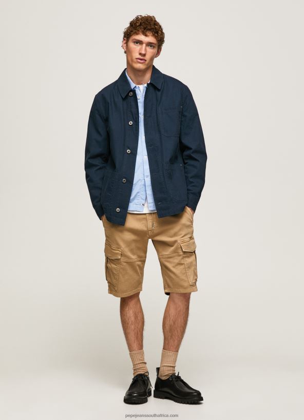 camel_jared_cargo_shorts_pepe_jeans_l20f2f1114_men.jpg Camel Jared Cargo Shorts Pepe Jeans L20F2F1114 Men - Image 1