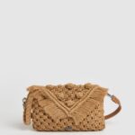 Camel Macrame Crossbody Bag Pepe Jeans L20F2F744 Women