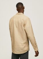 Camel Parker Long Sleeved Shirt Pepe Jeans L20F2F1039 Men - Image 5