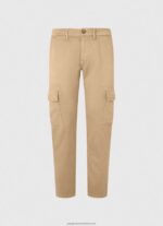 Camel Sean Regular Fit Chino Pants Pepe Jeans L20F2F1127 Men - Image 5