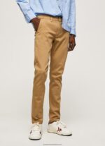 Camel Slim James Chino Trousers Pepe Jeans L20F2F1098 Men - Image 2