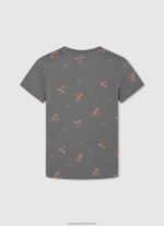 Casting All-Over Print T-Shirt Pepe Jeans L20F2F1639 Boy - Image 2