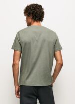 Casting Embroidered Logo Cotton T-Shirt Pepe Jeans L20F2F914 Men - Image 4