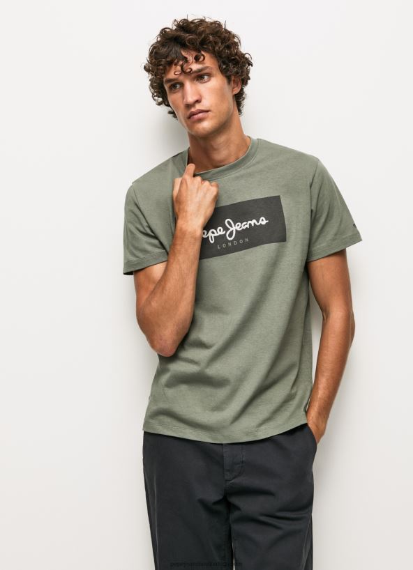 casting_embroidered_logo_cotton_t_shirt_pepe_jeans_l20f2f914_men.jpg Casting Embroidered Logo Cotton T-Shirt Pepe Jeans L20F2F914 Men - Image 1