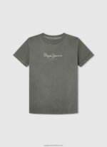 Casting Graphic Print T-Shirt Pepe Jeans L20F2F1614 Boy - Image 4