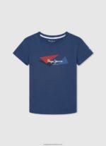Casting Logo Print T-Shirt Pepe Jeans L20F2F1642 Boy - Image 4