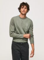 Casting Long Sleeved Cotton T-Shirt Pepe Jeans L20F2F916 Men