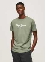 Casting Printed Logo Cotton T-Shirt Pepe Jeans L20F2F920 Men - Image 3