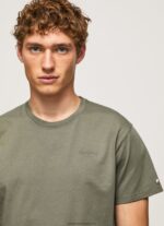 Casting Printed Logo Cotton T-Shirt Pepe Jeans L20F2F949 Men - Image 3