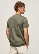 Casting Printed Logo Cotton T-Shirt Pepe Jeans L20F2F949 Men - Image 4
