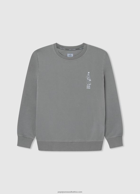 casting_skater_cotton_jumper_pepe_jeans_l20f2f1605_boy.jpg Casting Skater Cotton Jumper Pepe Jeans L20F2F1605 Boy - Image 1