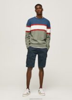 Casting Striped Print Cotton Jersey Pepe Jeans L20F2F849 Men - Image 2