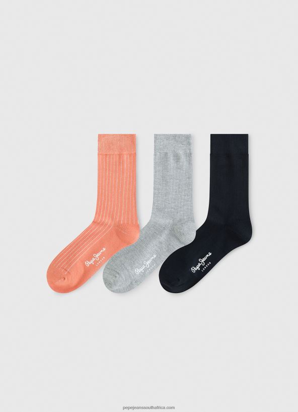 cedar_wood_3_pack_long_socks_pepe_jeans_l20f2f1165_men.jpg Cedar Wood 3-Pack Long Socks Pepe Jeans L20F2F1165 Men - Image 1