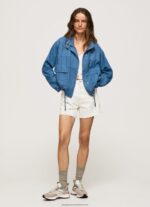Chambray Relaxed Fit Linen Jacket Pepe Jeans L20F2F128 Women - Image 2