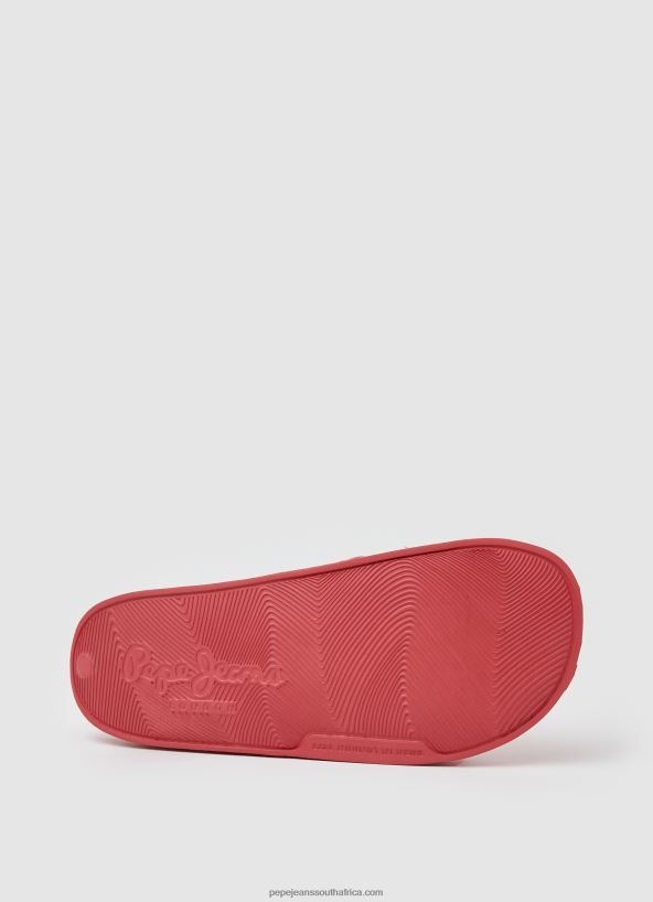 Coral Slider Logo Beach Flip Flops Pepe Jeans L20F2F684 Women - Image 5