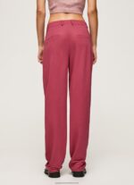 Dark Blush Flowing Chino Pants Pepe Jeans L20F2F296 Women - Image 4