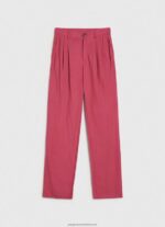 Dark Blush Flowing Chino Pants Pepe Jeans L20F2F296 Women - Image 5