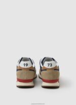 Dark Denim Brit Man Combined Sneakers Pepe Jeans L20F2F1175 Men - Image 4