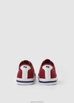 Dark Red Kenton Road Basic Sneakers Pepe Jeans L20F2F1211 Men - Image 4