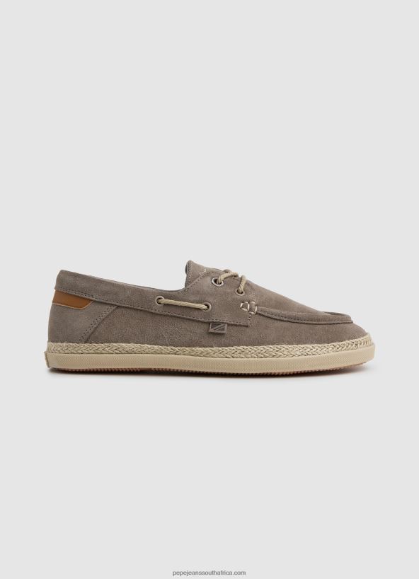 dark_stone_suede_boat_sneakers_pepe_jeans_l20f2f1194_men.jpg Dark Stone Suede Boat Sneakers Pepe Jeans L20F2F1194 Men - Image 1