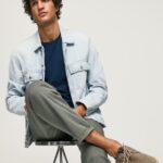 Dark Stone Tourist Claic Leather Sneakers Pepe Jeans L20F2F1247 Men