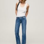 Denim Alex Low Rise Straight Fit Jeans Pepe Jeans L20F2F24 Women