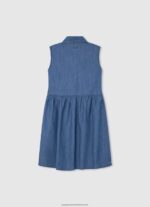 Denim Armhole Sleeve Denim Dress Pepe Jeans L20F2F1385 Girl - Image 2
