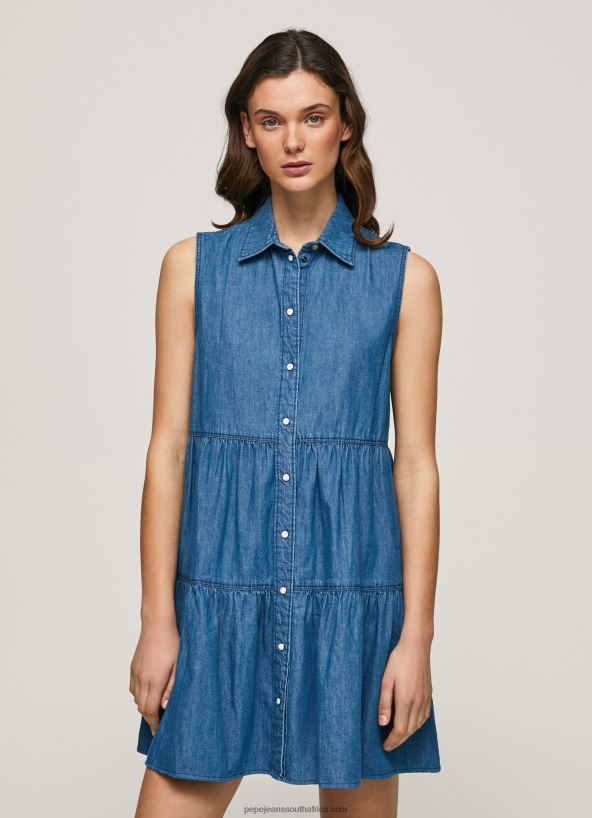 denim_arya_short_denim_dress_pepe_jeans_l20f2f183_women.jpg Denim Arya Short Denim Dress Pepe Jeans L20F2F183 Women - Image 1