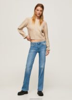 Denim Aubrey Midrise Slim Fit Jeans Pepe Jeans L20F2F69 Women