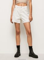Denim Balloon Fit Denim Shorts Pepe Jeans L20F2F498 Women - Image 2