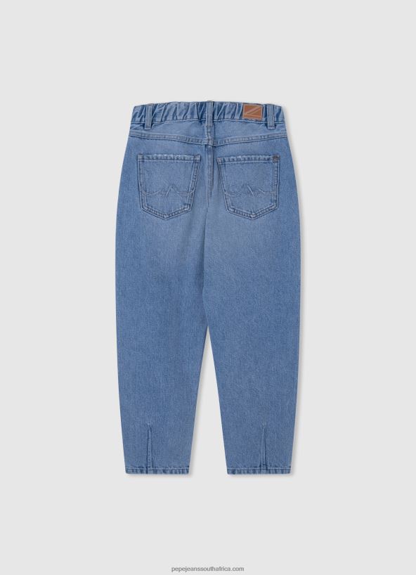 Denim Bella High Waisted Balloon Fit Jeans Pepe Jeans L20F2F1369 Girl - Image 2