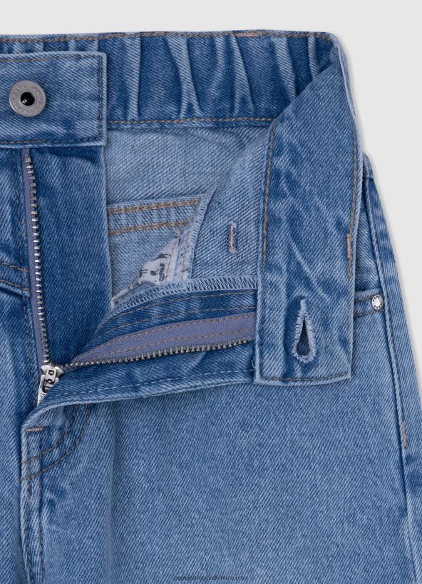 Denim Bella High Waisted Balloon Fit Jeans Pepe Jeans L20F2F1369 Girl - Image 3