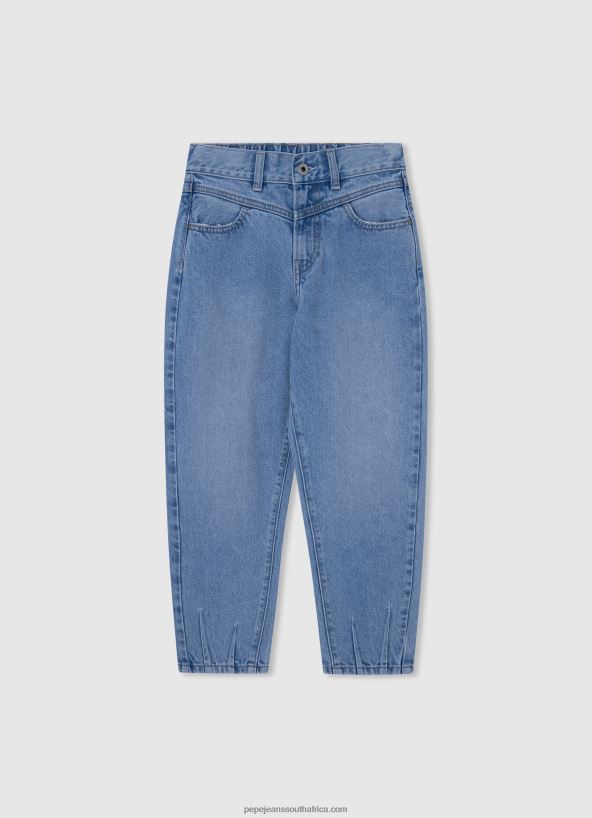 denim_bella_high_waisted_balloon_fit_jeans_pepe_jeans_l20f2f1369_girl.jpg Denim Bella High Waisted Balloon Fit Jeans Pepe Jeans L20F2F1369 Girl - Image 1