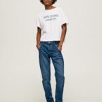Denim Carey Midrise Relaxed Fit Jeans Pepe Jeans L20F2F86 Women
