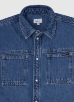 Denim Ceder Regular Fit Denim Overshirt Pepe Jeans L20F2F1667 Boy - Image 3