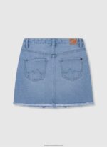 Denim Cotton Denim Mini Skirt Pepe Jeans L20F2F1378 Girl - Image 2