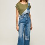 Denim Cotton Denim Overall Pepe Jeans L20F2F98 Women