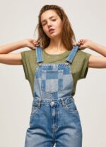 Denim Cotton Denim Overall Pepe Jeans L20F2F98 Women - Image 3