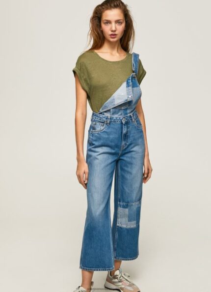 Denim Cotton Denim Overall Pepe Jeans L20F2F98 Women